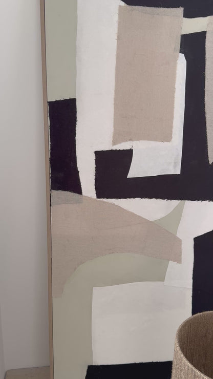 Cuadro Retazos II - 1 m x 1.5 m - Tela